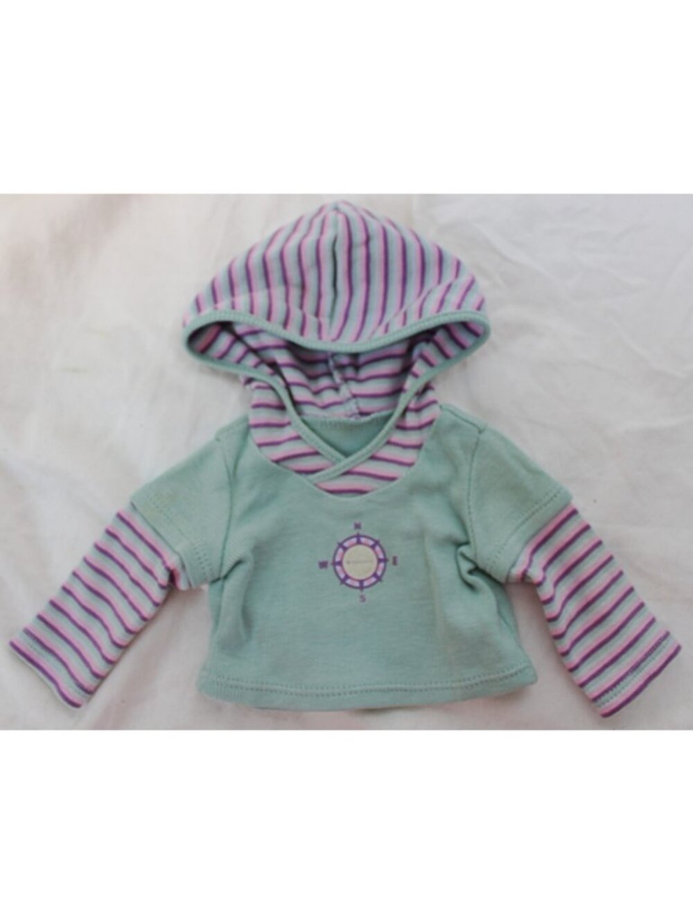 American Girl Doll 5 pc Clothing Lot JLY Sweater Hoodie Pants Dress Shirt - Picture 12 of 14